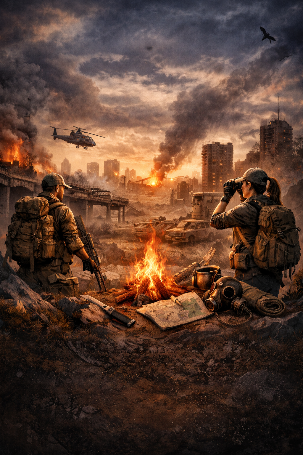 Survival preparedness - gear, nature, resilience